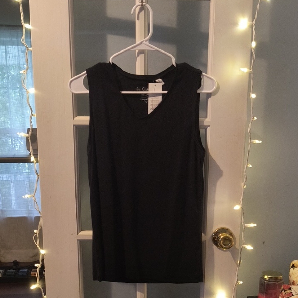 Chico's Classic Black Tank Top